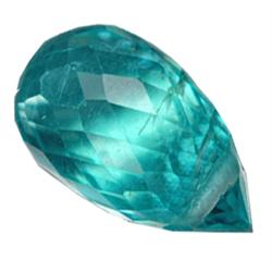 .35ct Shining Blue Apatite Briolette (GMR-0949A)