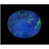 Image 1 : 3.11ct Australian Black Opal Doublet Full Fire (GEM-22631A)