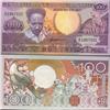 Image 1 : 1986 Suriname 100 Gulden Crisp Uncirculated Note RARE (CUR-05613)