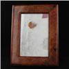 Image 1 : Handcrafted Afzelia Burl Frame (DEC-344)