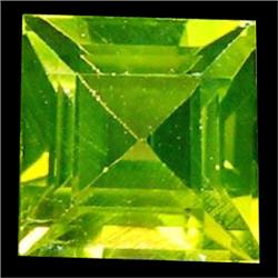 2mm Alluring Top Green Demantoid Garnet Princess Cut (GMR-0596)