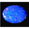 1.38ct Australian Black Opal Doublet Full Fire (GEM-22612H)