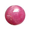 Image 1 : 1.25ct Top AAA Cabochon Blood Red Ruby Mogok (GMR-0632)