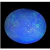 Image 1 : 1.51ct Australian Black Opal Doublet Full Fire (GEM-22397F)