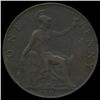 Image 2 : 1908 British Edward VII Penny VF/XF (COI-7161)