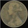 1862 British Victoria Penny VF (COI-7210)