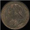 Image 1 : 1901 British Victoria Penny Uncirculated MS64 (COI-7262)