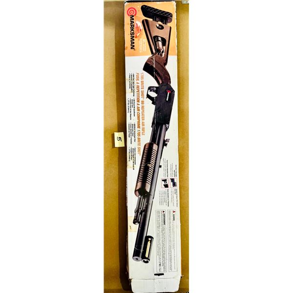 Marksman Model 1705 Brite Shot, a pump-action .177 caliber BB repeater