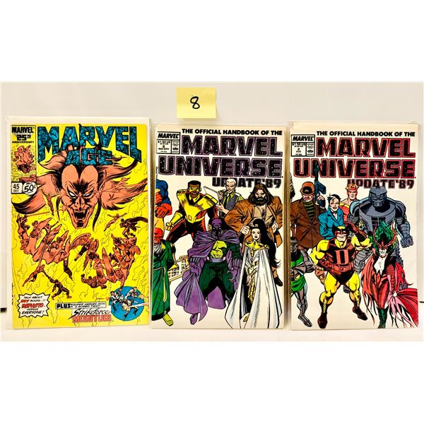 Marvel Age , Marvel Universe Update '89Universe Update '89 Universe Update '89