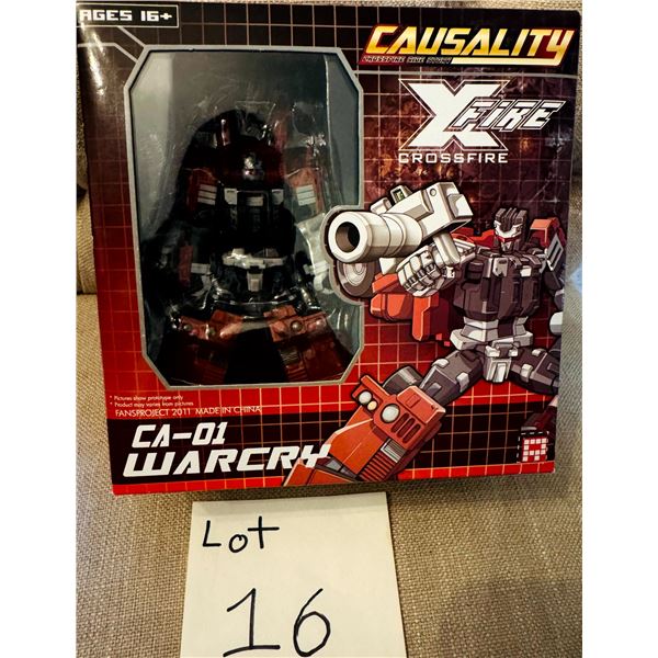 TRANSFORMERS FansProject Causality CA-01 Warcry Crossfire 3rd Party Transformers Figure New