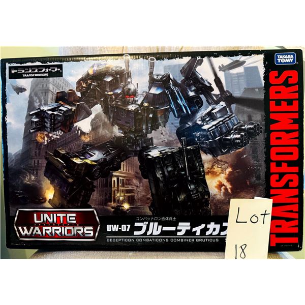 FACTORY SEALED Takara Tomy Transformers Unite Warriors UW-07 Bruticus Combaticons Giftset New