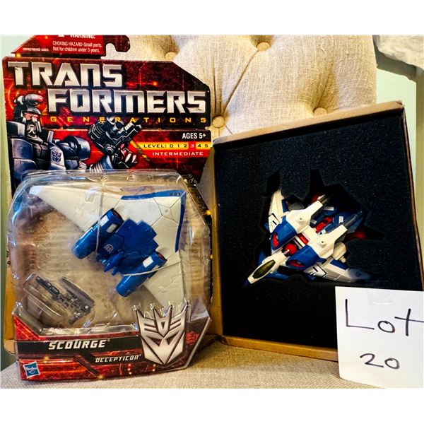 FACTORY SEALED Transformers Generations Deluxe Class Decepticon Scourge Figure 2010 NEW