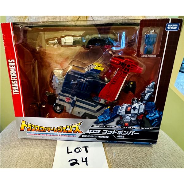 FACTORY SEALED Takara Tomy Transformers Legends LG42 Godbomber Action Figure New Sealed Japan