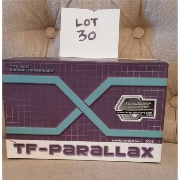 FansProject TF-Parallax third-party Transformers upgrade kit box