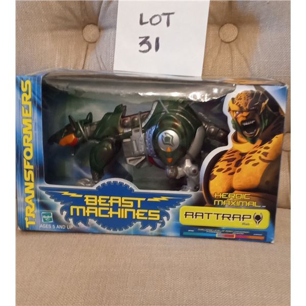 1999 Hasbro Transformers Beast Machines Mega Class Rattrap