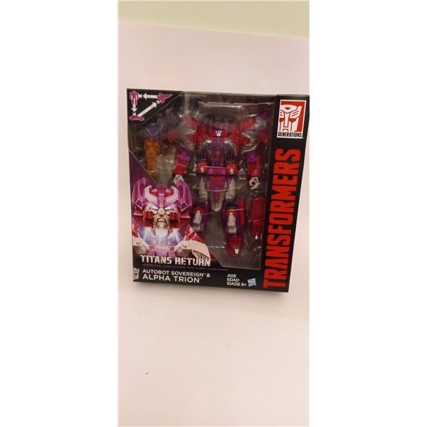 Transformers Generations: Titans Return Voyager Class Alpha Trion