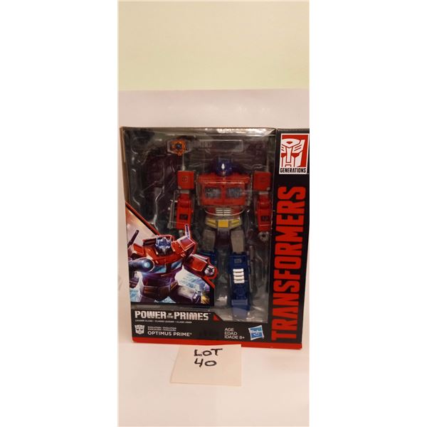 Transformers Generations Power of the Primes Leader Class Evolution Optimus Prime