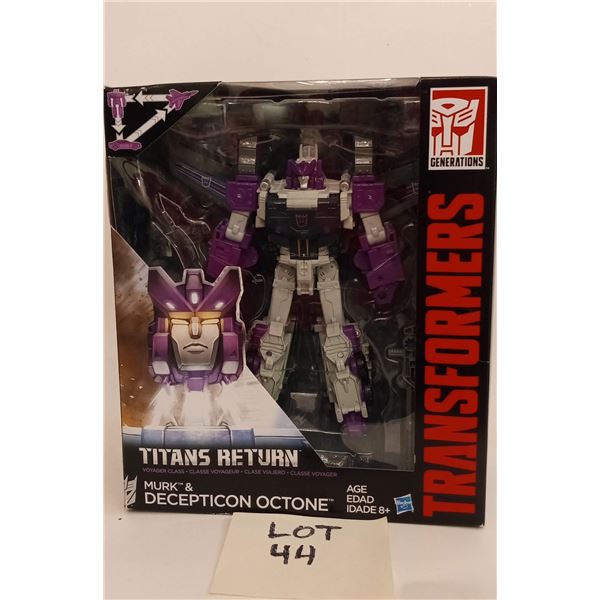 Transformers Generations Titans Return Voyager FACTORY SEALED Class Decepticon Octone (aka Octane)