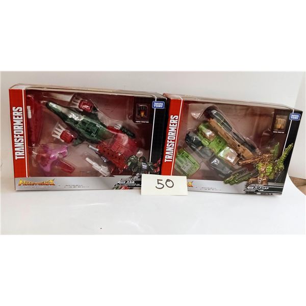 Takara Tomy Transformers Legends LG21 Hardhead LG22 Skullcruncher Headmaster Lot