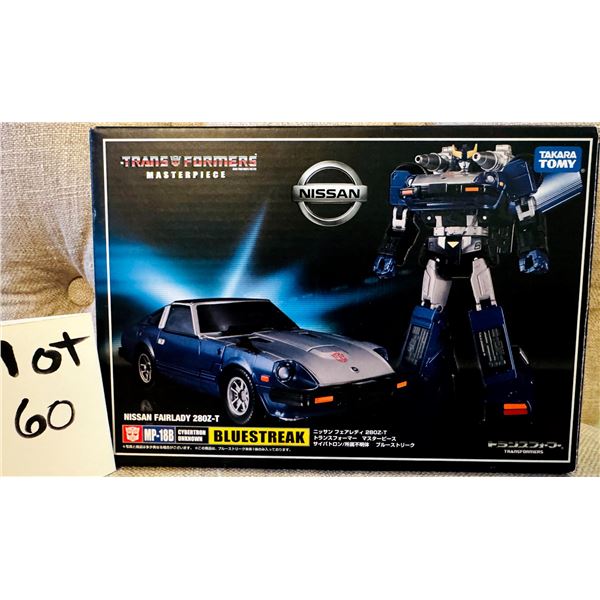 Takara Tomy Transformers Masterpiece MP-18B Blue Bluestreak Nissan Figure New