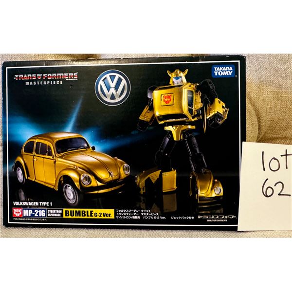FACTORY SEALED Takara Tomy Transformers Masterpiece MP-21G Bumble G-2 Ver Figure Brand New