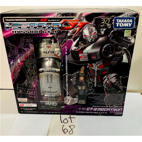 Takara Tomy Transformers Mission GT-03 GT-R Megatron S Road Mola Figure New