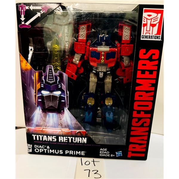FACTORY SEALED Transformers Titans Return Voyager Class Optimus Prime