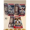 Image 1 : three Hasbro KRE-O Transformers Micro-Changers Combiners building sets