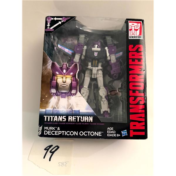 Hasbro Transformers Generations Titans Return Decepticon Octone Voyager Figure