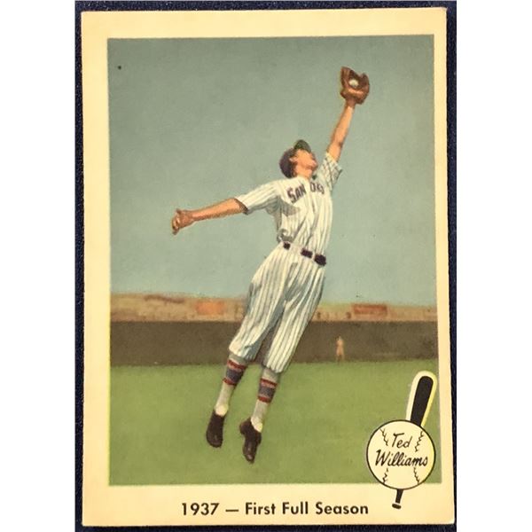 1959 FLEER TED WILLIAMS - FIRST FULL SEASON