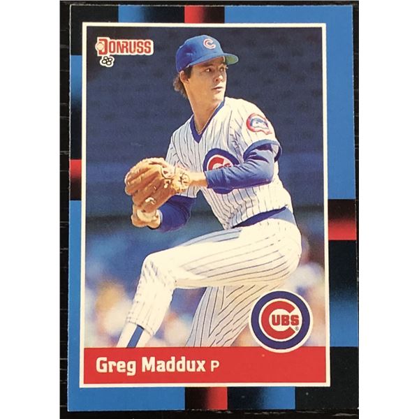 1988 DONRUSS GREG MADDUX (HOF) ROOKIE CARD