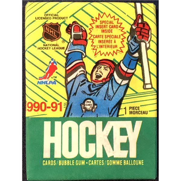 1990-91 O-PEE-CHEE NHL WAX PACK