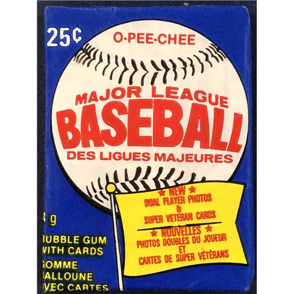 1983 O-PEE-CHEE BASEBALL WAX PACK