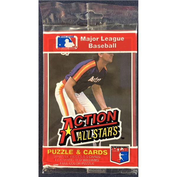 1984 DONRUSS BASEBALL ACTION ALL STARS CELLO PACK