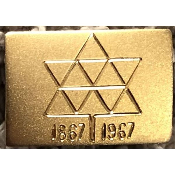 1967 CANADA CENTENNIAL CUFFLINK