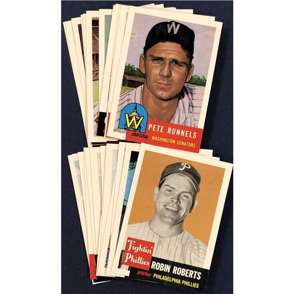 1991 TOPPS BASEBALL ARCHIVES (1953 SERIES) COLLECTION (25)