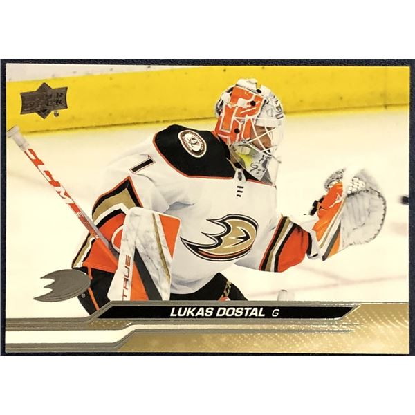 2023-24 UPPER DECK LUKAS DOSTAL ROOKIE CARD