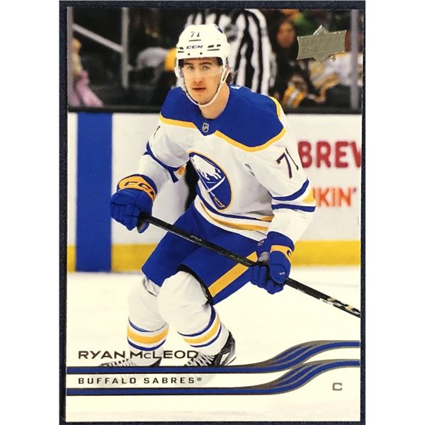 2025-26 UPPER DECK NHL RYAN McLEOD