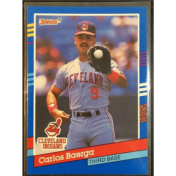 1991 DONRUSS CARLOS BAERGA ROOKIE CARD