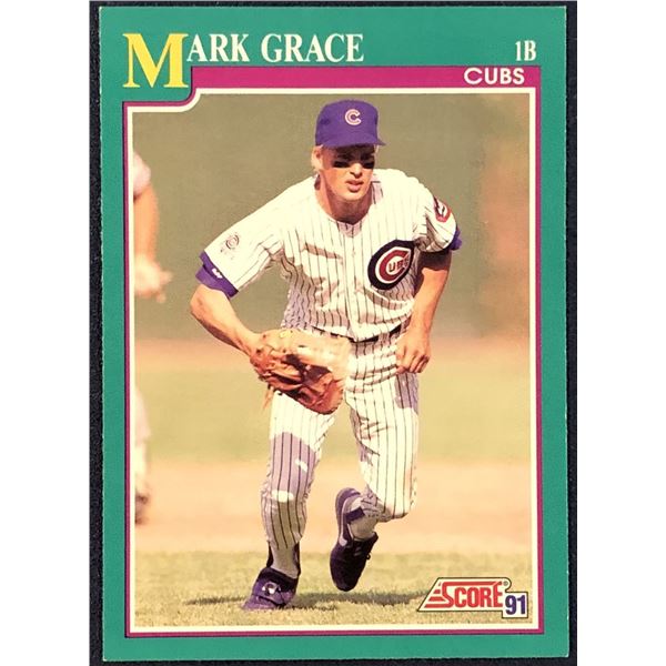 1991 SCORE MARK GRACE