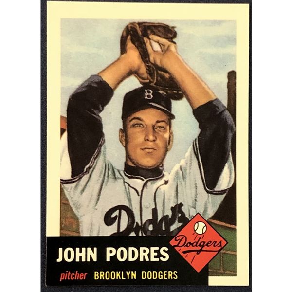 1991 TOPPS ARCHIVES (1953 SERIES) - JOHNNY PODRES (HOF)