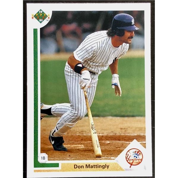 1991 UPPER DECK DON MATTINGLY
