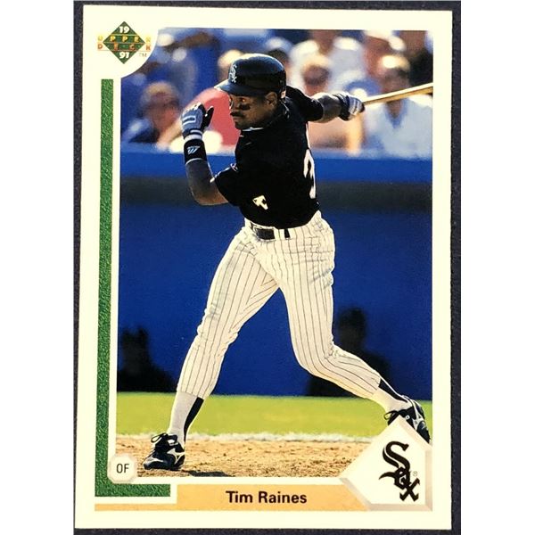 1991 UPPER DECK TIM RAINES (HOF)