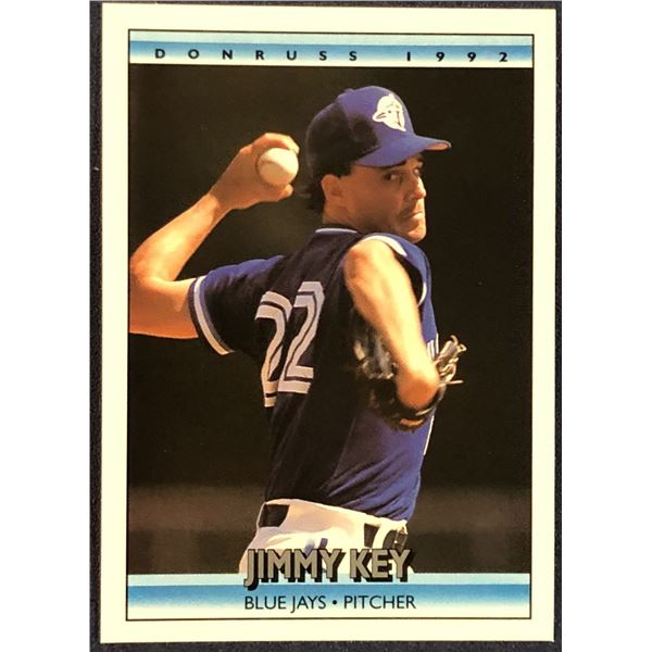 1992 DONRUSS BASEBALL JIMMY KEY