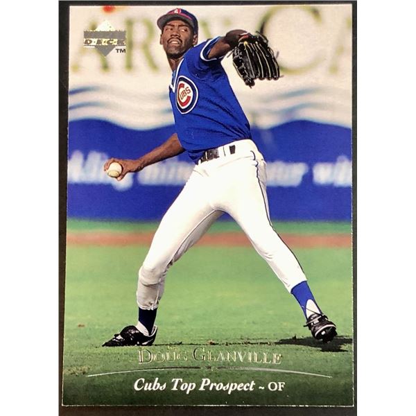1995 UPPER DECK DOUG GLANVILLE ROOKIE CARD