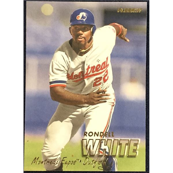 1997 FLEER BASEBALL RONDELL WHITE