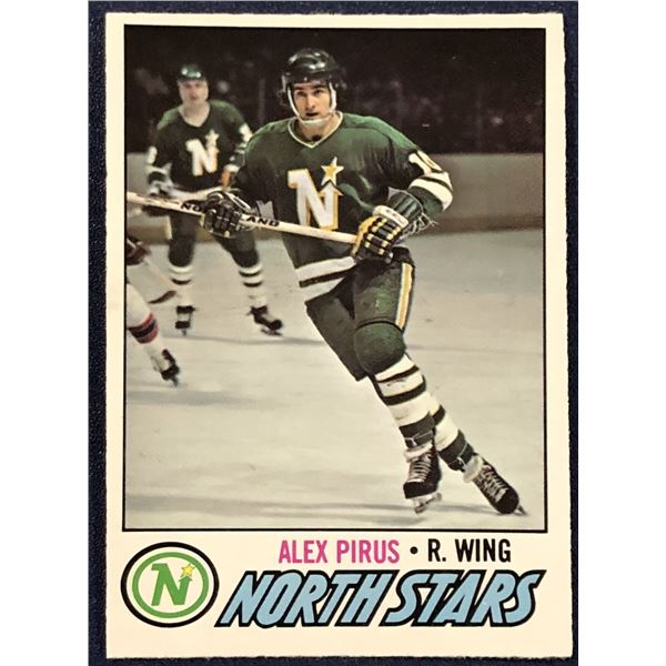 1977-78 O-PEE-CHEE NHL ALEX PIRUS ROOKIE CARD