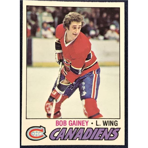1977-78 O-PEE-CHEE NHL BOB GAINEY (HOF)