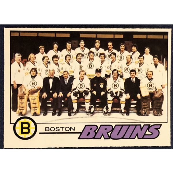 1977-78 O-PEE-CHEE NHL BOSTON BRUINS