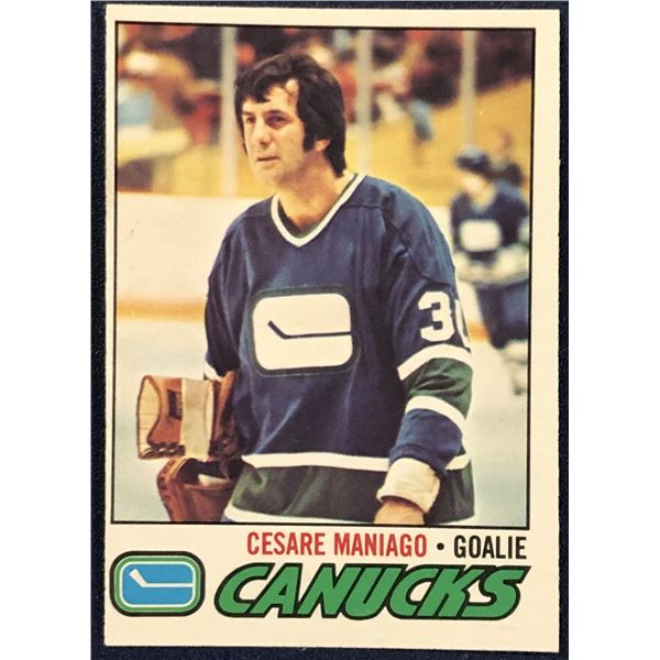 1977-78 O-PEE-CHEE NHL CESARE MANIAGO